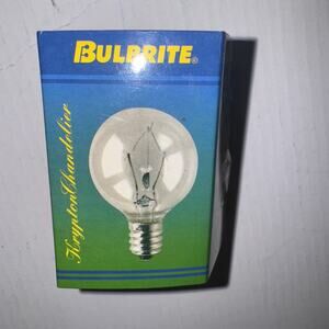 Bulbrite 40W 120V Clear Krypton G11 Globe Decorative Bulb, E12 Base